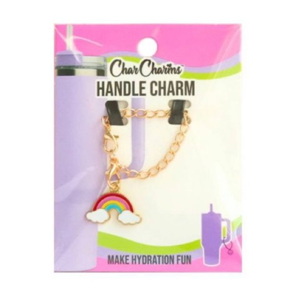 Gold Rainbow Handle Charm